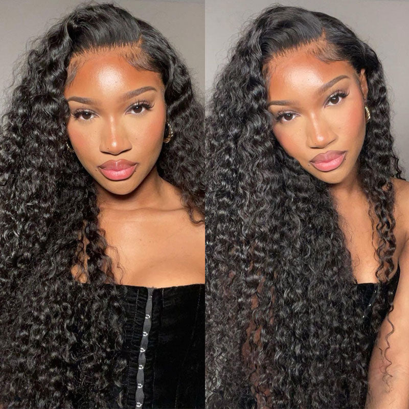 {Super Deal} $99=18" Water Wave/Deep Wave/ Straight/Body Wave 13x4 HD Transparent Lace Frontal Wigs  (No Code Available)