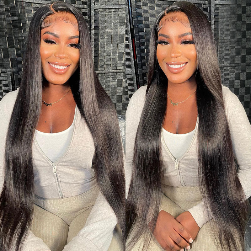 2wigs=$189 | 13x4 99j Water Wave Lace Frontal Wig+13x4 Straight Lace Frontal Wig