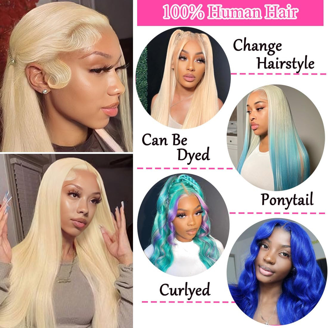 613 Lace Front Wig Body Wave 13X6 HD Transparent Lace Frontal Human Hair Wig Pre Plucked With Baby Hair