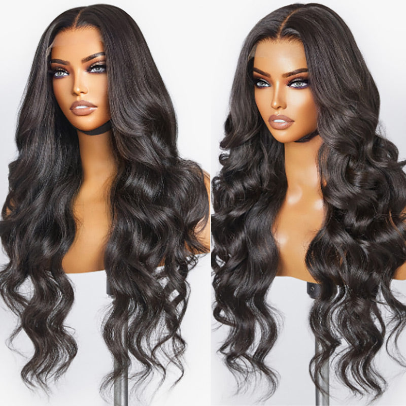 {Super Deal} $199=30inch Alididi Body Wave 13x4 HD Transparent Lace Frontal Wig Real Human Hair Wigs  (No Code Available)